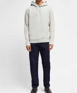 French Connection Sweat Cable-Mix Hoodie Sale