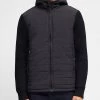 French Connection Nylon Knit Hybrid Jacket Sale