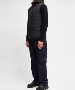 French Connection Nylon Knit Hybrid Jacket Sale