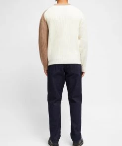 French Connection Cable Rib Colour-Block Jumper