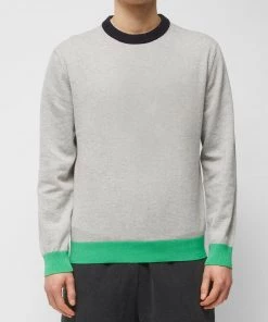 French Connection New In Colour-Block Crew Neck Sweatshirt