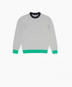 French Connection New In Colour-Block Crew Neck Sweatshirt