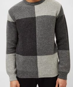 French Connection Patchwork Check Jumper