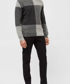 French Connection Patchwork Check Jumper