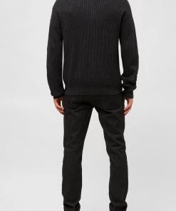French Connection Rib Knit Zip Through Bomber Trending