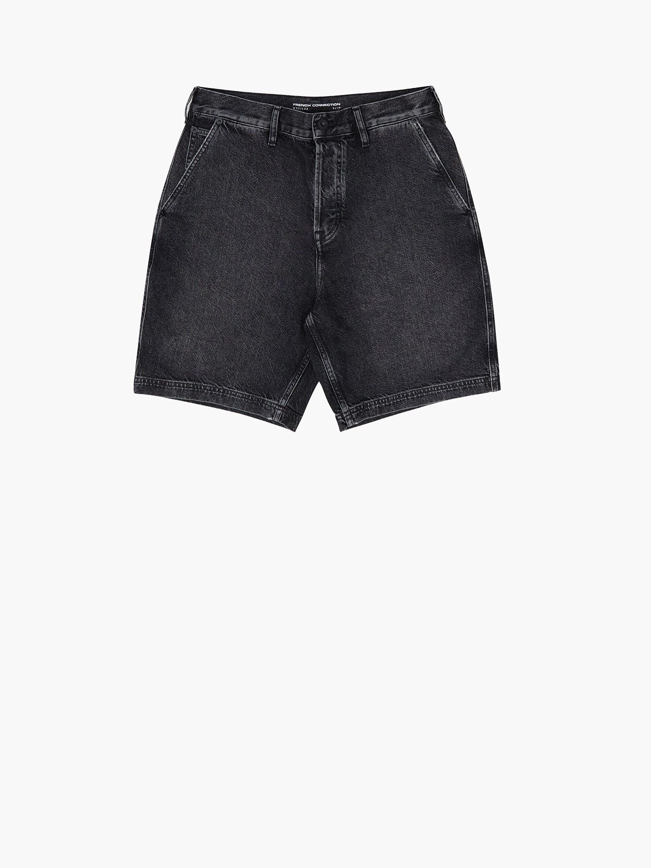 French Connection New In Black Denim Shorts 8 French Connection New In Black Denim Shorts