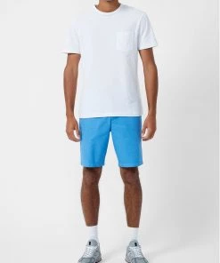 French Connection Light Machine Stretch Shorts New In