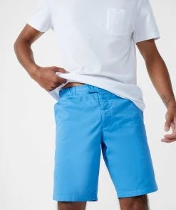 French Connection Light Machine Stretch Shorts New In