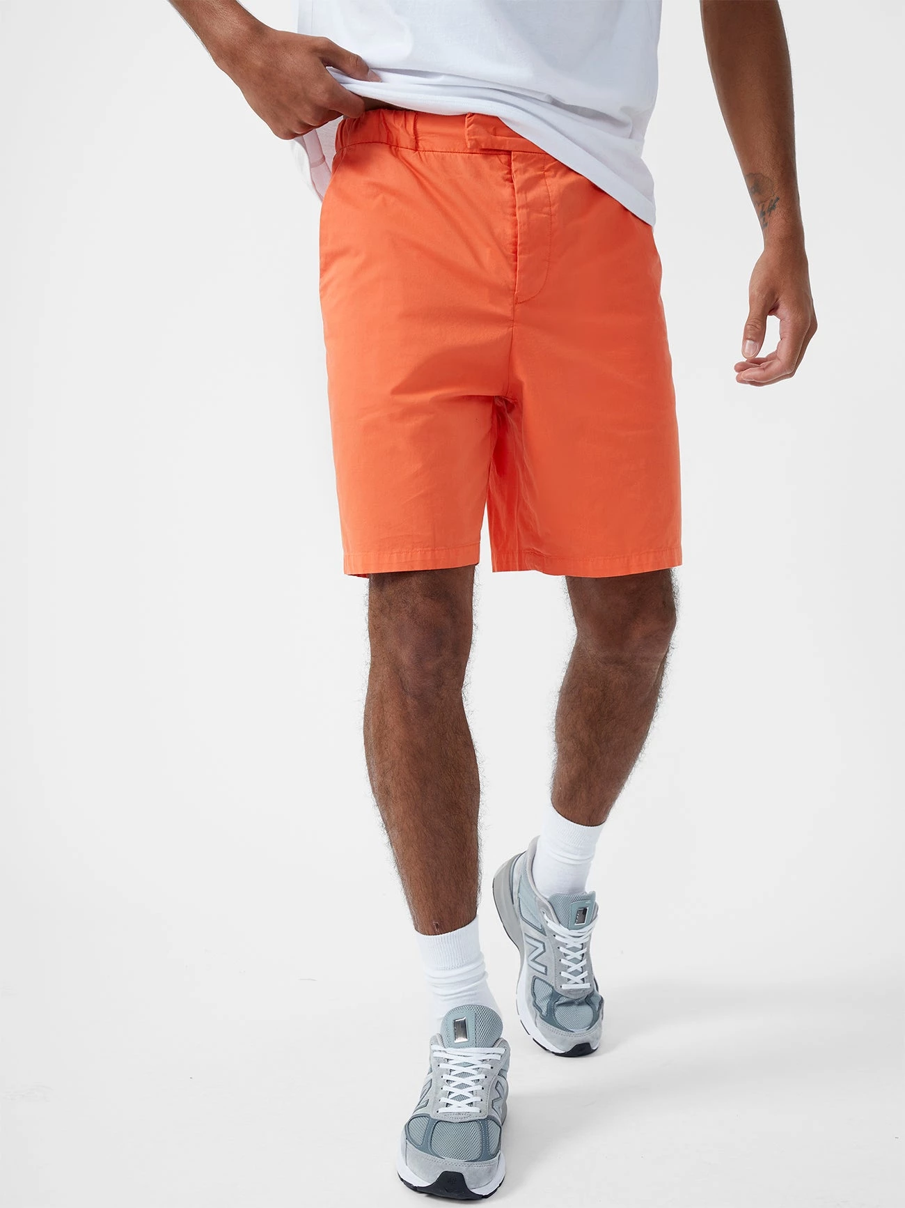 French Connection Light Machine Stretch Shorts New In 3 French Connection Light Machine Stretch Shorts New In