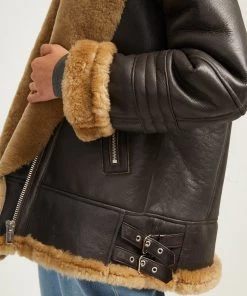 French Connection Night Toscana Shearling Jacket Coats & Jackets 9 French Connection Night Toscana Shearling Jacket Coats & Jackets