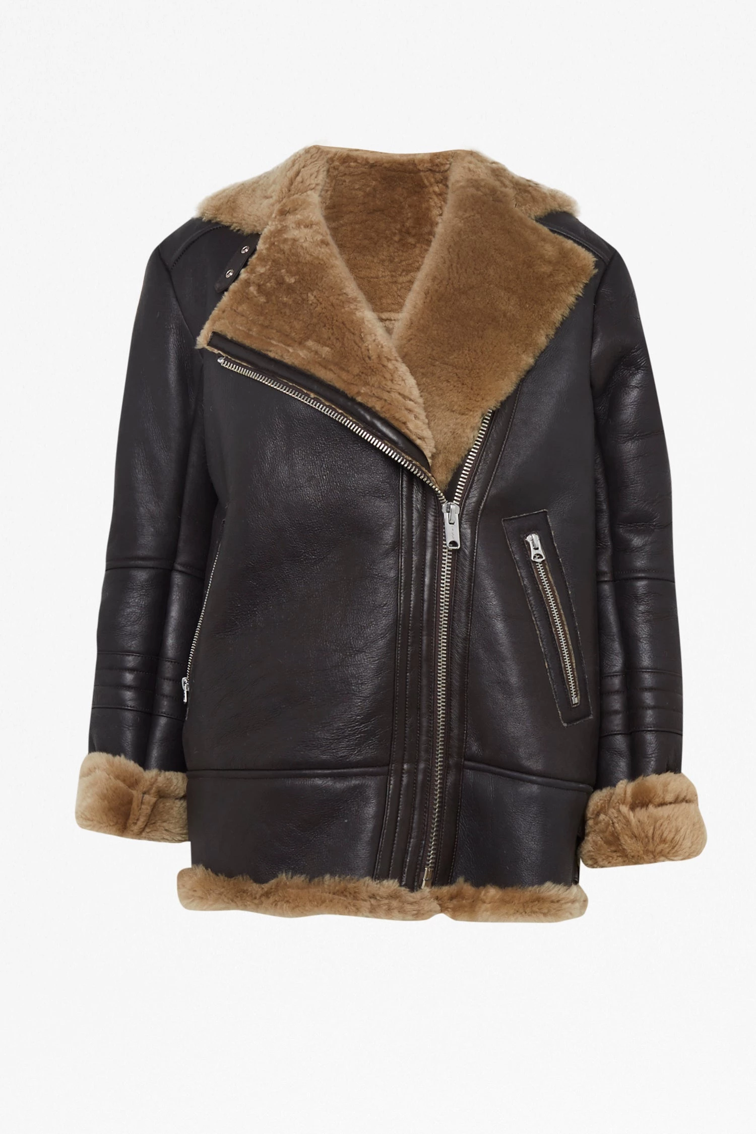 French Connection Night Toscana Shearling Jacket Coats & Jackets 7 French Connection Night Toscana Shearling Jacket Coats & Jackets