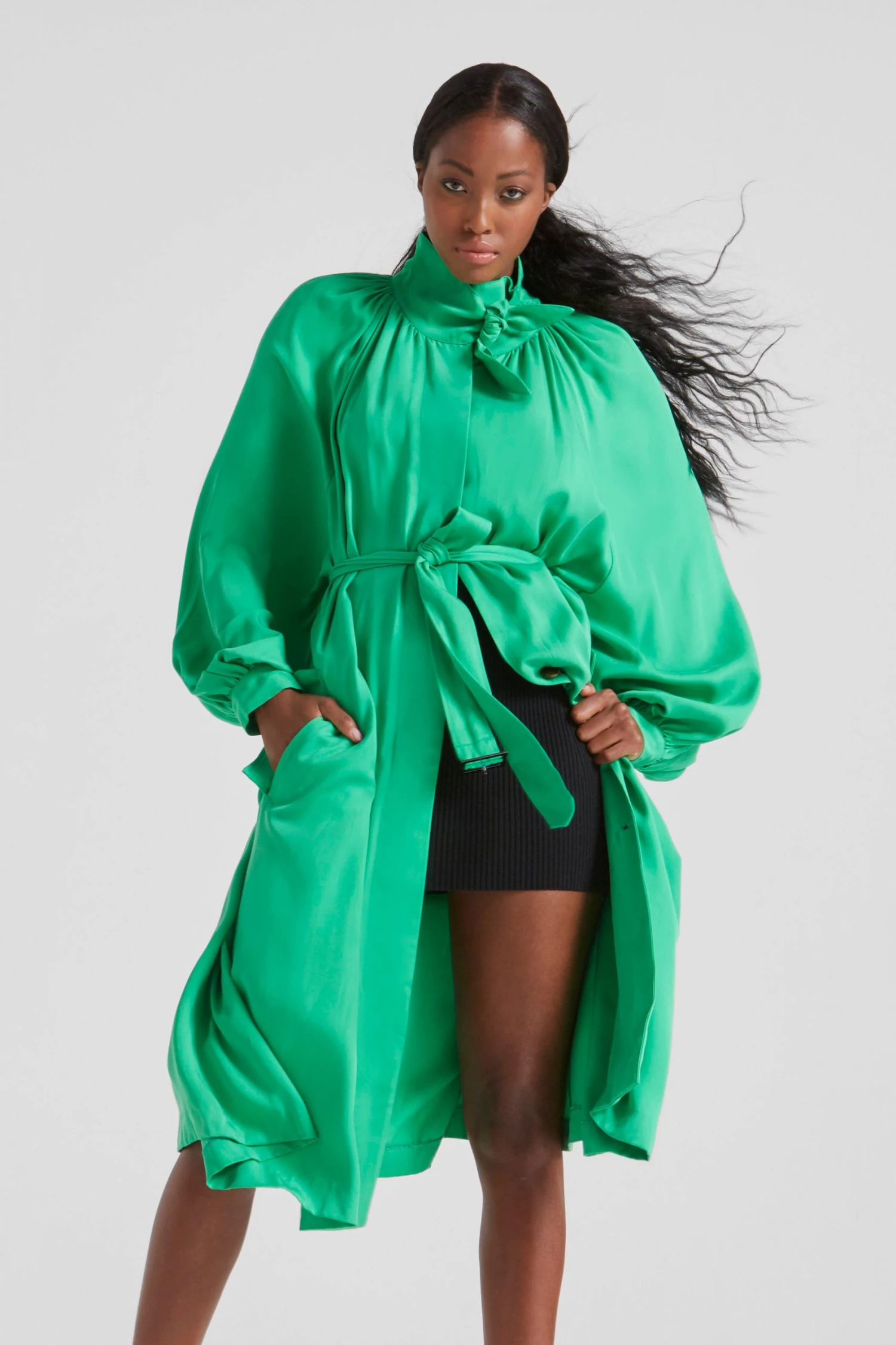 French Connection Adula High Neck Trench Coat 3 French Connection Adula High Neck Trench Coat