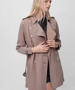 French Connection Ceza Belted Trench Coat 10 French Connection Ceza Belted Trench Coat