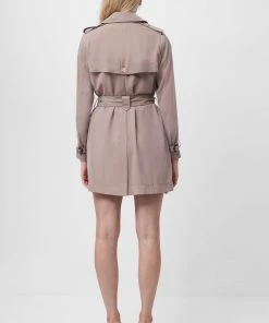 French Connection Ceza Belted Trench Coat 12 French Connection Ceza Belted Trench Coat