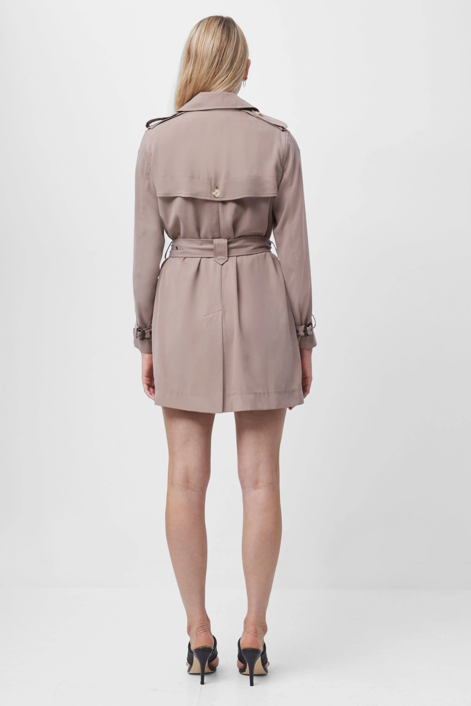 French Connection Ceza Belted Trench Coat 7 French Connection Ceza Belted Trench Coat