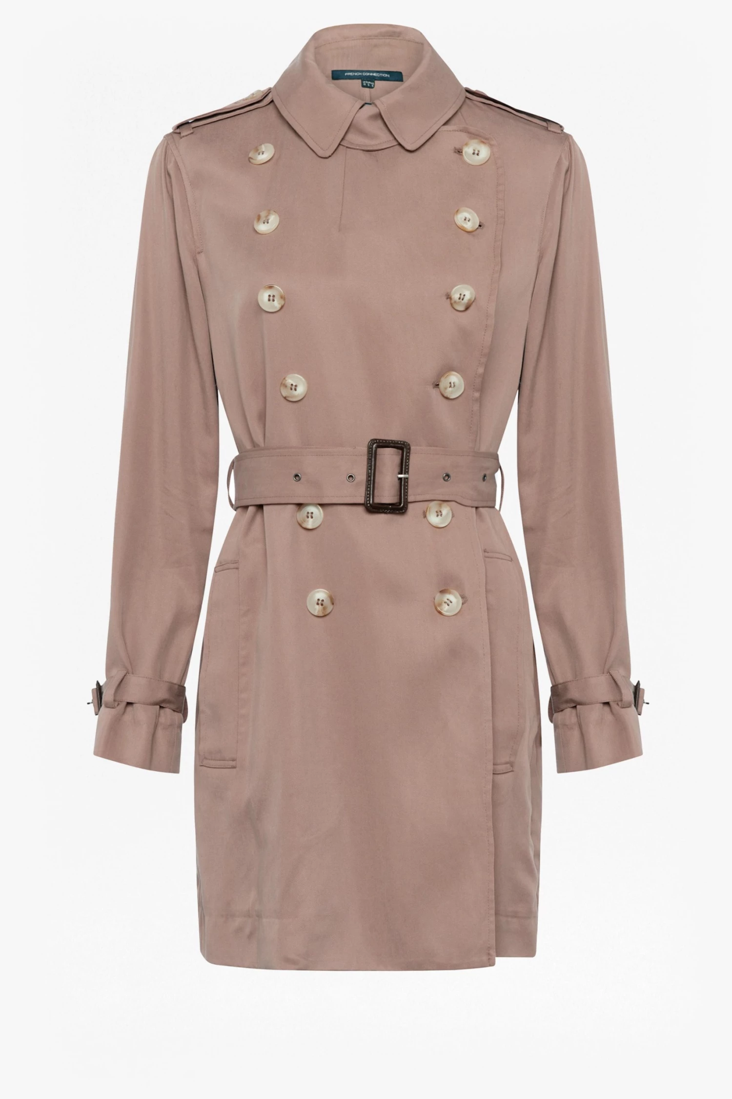 French Connection Ceza Belted Trench Coat 8 French Connection Ceza Belted Trench Coat