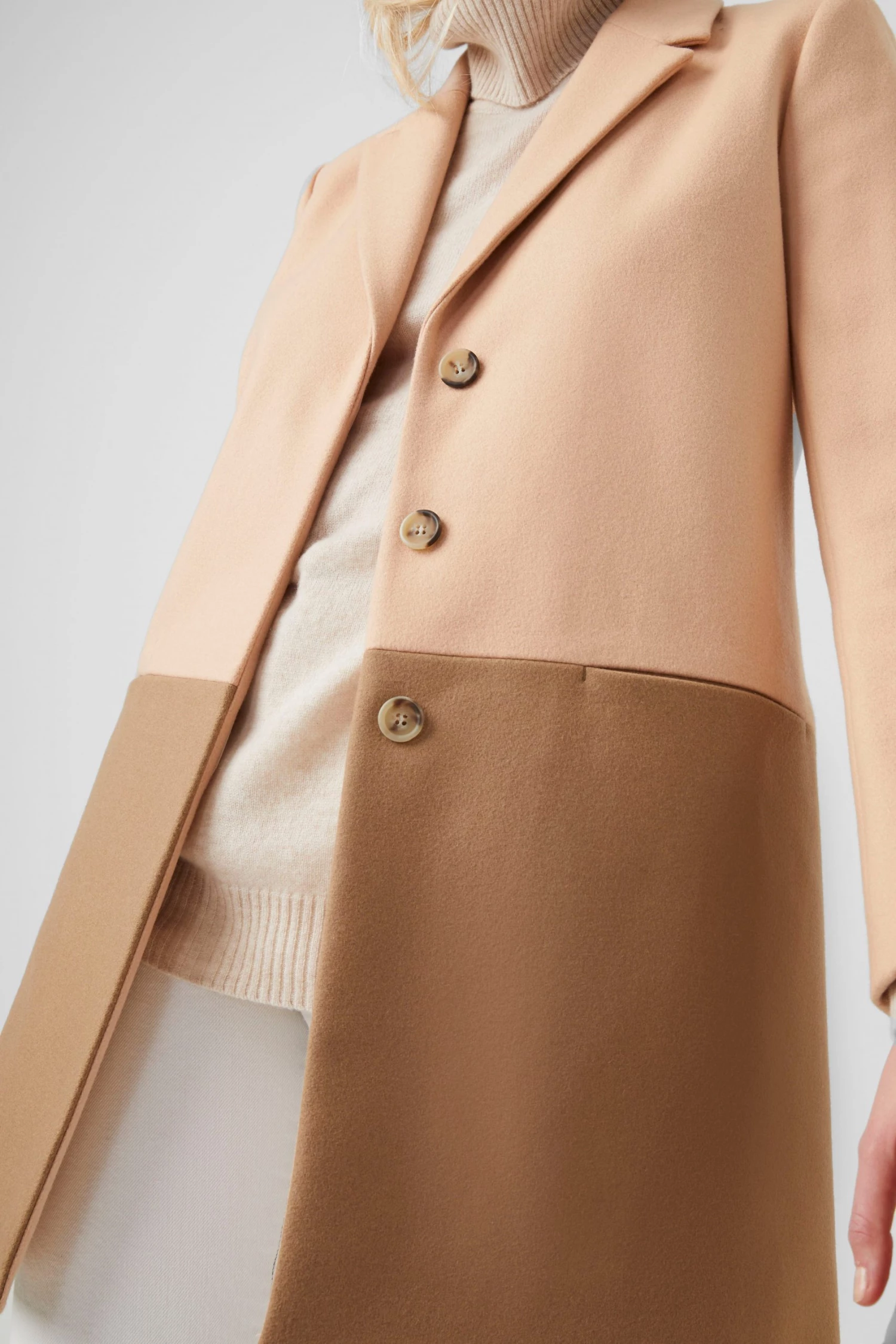 French Connection Sale Fava Platform Felt Coat 6 French Connection Sale Fava Platform Felt Coat