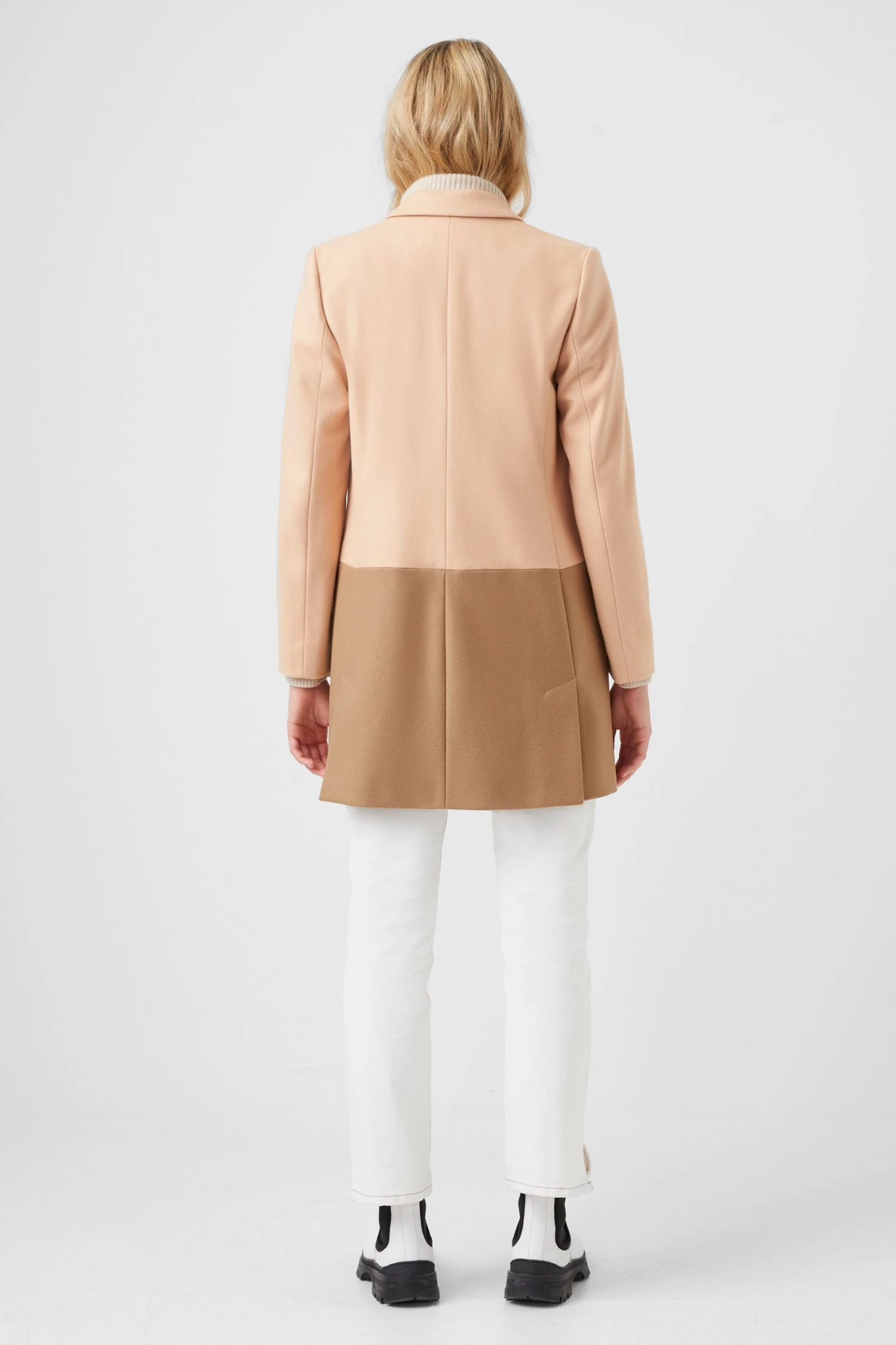 French Connection Sale Fava Platform Felt Coat 7 French Connection Sale Fava Platform Felt Coat