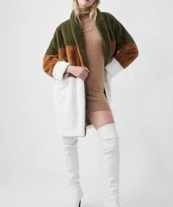 French Connection Sale Izo Faux Fur Coat