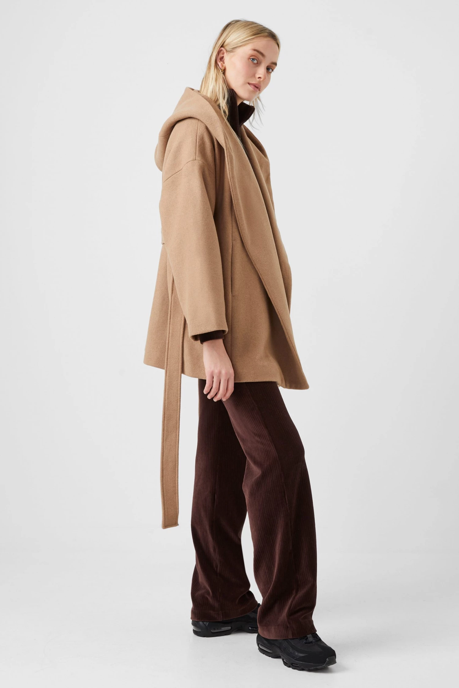 French Connection Favan Hooded Coat Coats & Jackets 4 French Connection Favan Hooded Coat Coats & Jackets