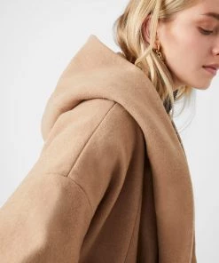 French Connection Favan Hooded Coat Coats & Jackets 12 French Connection Favan Hooded Coat Coats & Jackets