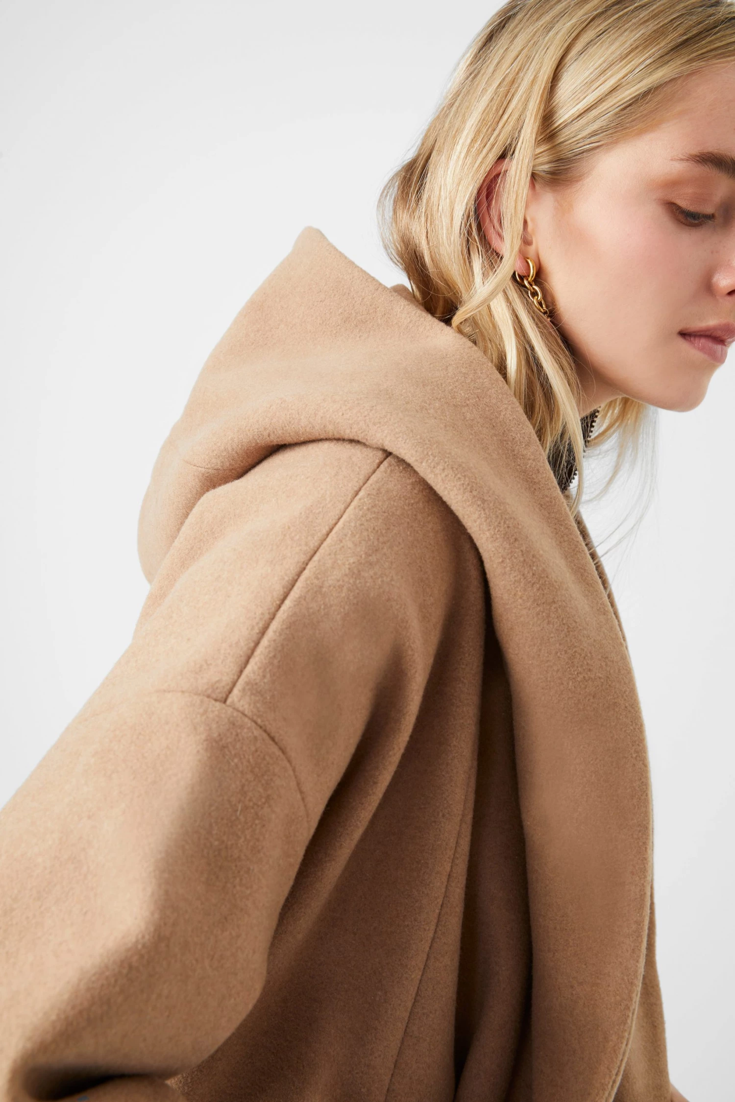 French Connection Favan Hooded Coat Coats & Jackets 7 French Connection Favan Hooded Coat Coats & Jackets