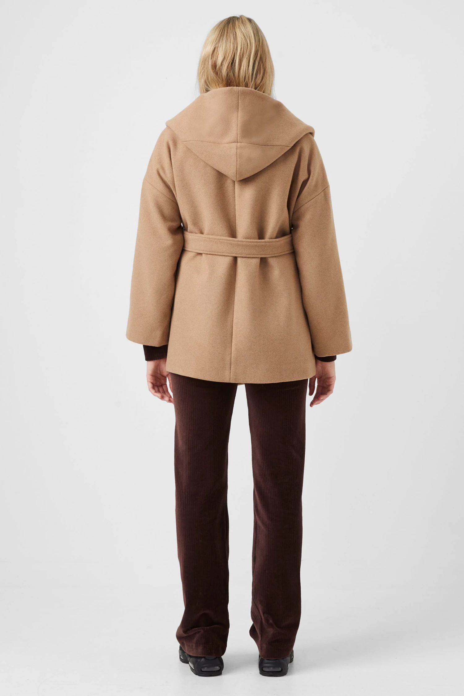 French Connection Favan Hooded Coat Coats & Jackets 8 French Connection Favan Hooded Coat Coats & Jackets