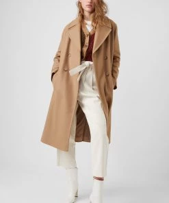 French Connection Crepi Platform Oversized Coat Coats & Jackets