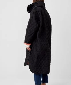 French Connection Aris Quilt Reversible Coat