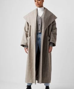 French Connection Edith Wool-Blend Coat Sale