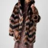 French Connection Dallow Faux Fur Hooded Coat Sale