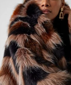 French Connection Dallow Faux Fur Hooded Coat Sale 12 French Connection Dallow Faux Fur Hooded Coat Sale