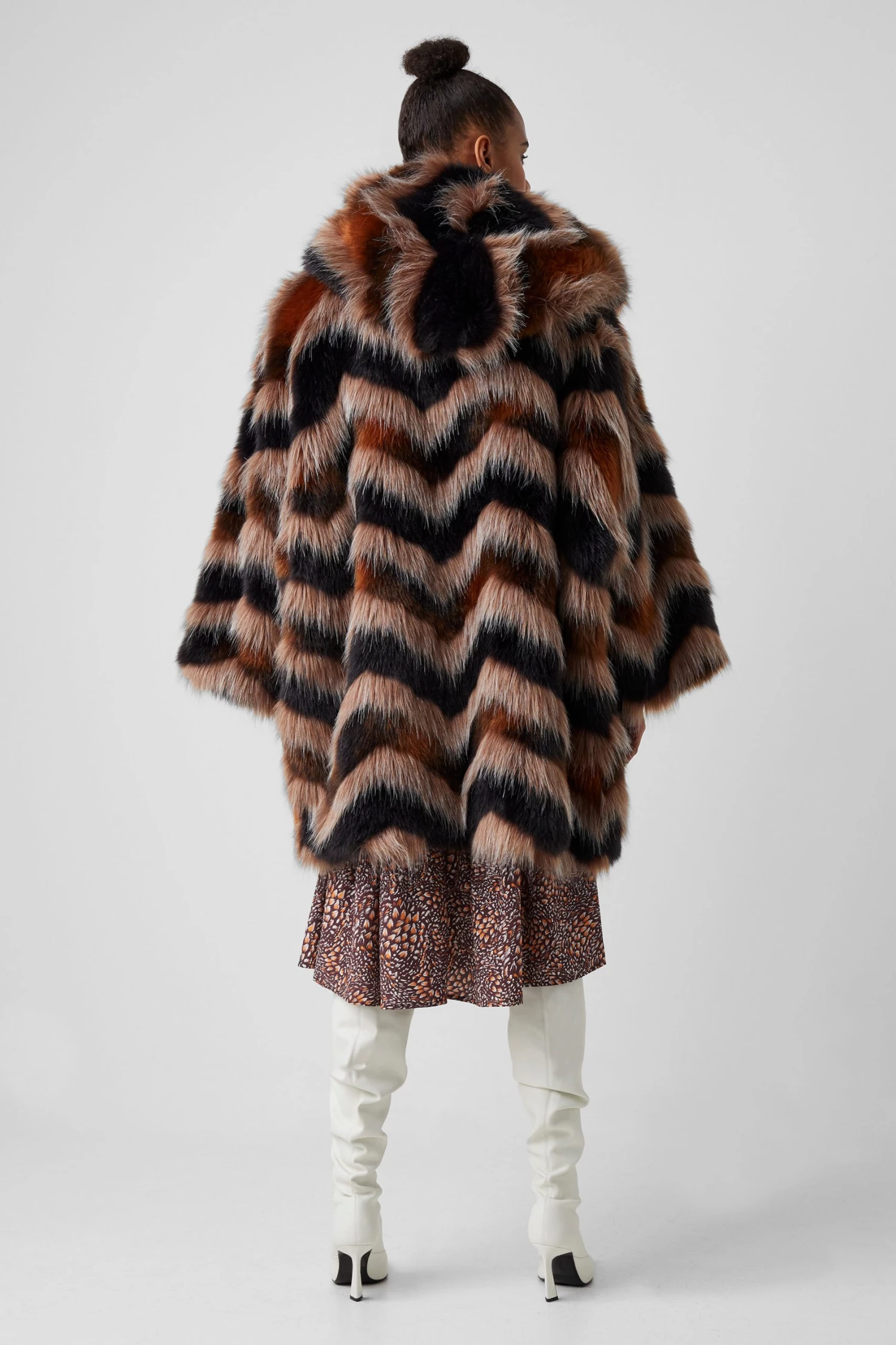 French Connection Dallow Faux Fur Hooded Coat Sale 8 French Connection Dallow Faux Fur Hooded Coat Sale