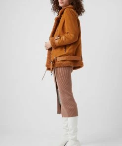 French Connection Favosi Shearling Coat Coats & Jackets 10 French Connection Favosi Shearling Coat Coats & Jackets