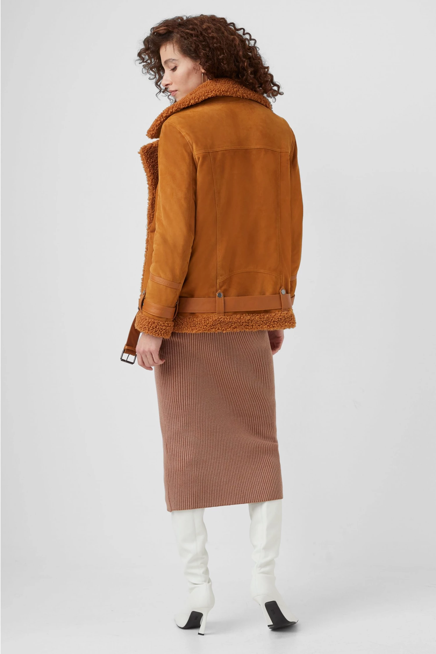 French Connection Favosi Shearling Coat Coats & Jackets 7 French Connection Favosi Shearling Coat Coats & Jackets