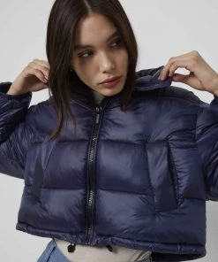 French Connection Short Metallic Puffa Jacket 9 French Connection Short Metallic Puffa Jacket