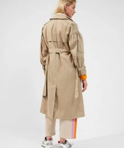 French Connection Anai Cotton Trench Coat