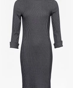 French Connection Sale Sario Rib Jersey Midi Dress