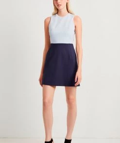 French Connection Sale Colour Block Lula Sundae Dress