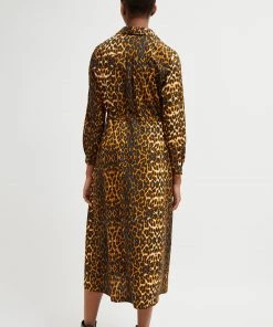 French Connection Animal Print Shirt Dress Last Chance To Buy