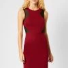 French Connection Manhatten Jersey Sleeveless Panelled Dress