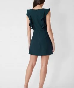 French Connection Whisper Ruffle Mini Dress