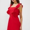 French Connection Whisper Ruffle Mini Dress