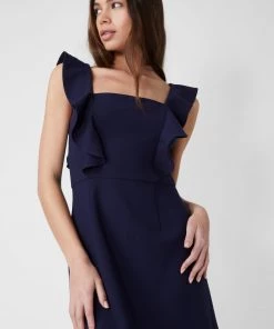French Connection Whisper Ruffle Mini Dress Dresses
