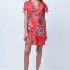 French Connection Sale Coletta Crepe Short Sleeve Dress