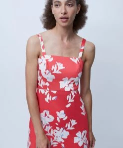 French Connection Alba Stretch Cotton Dress Sale