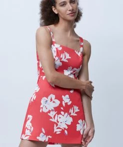 French Connection Alba Stretch Cotton Dress Sale