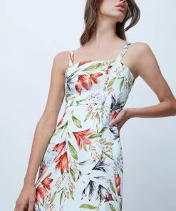 French Connection Sale Cadencia Stretch Cotton Dress