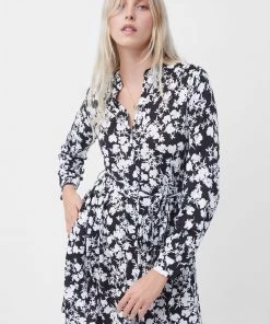 French Connection Sale Eltra Meadow Jersey Shirt Dress
