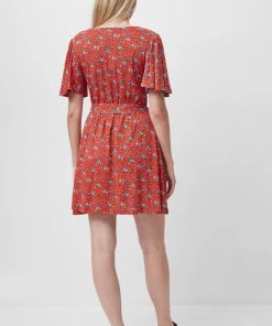 French Connection Cersier Meadow Jersey Belted Dress Sale
